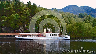 The steamship Sir Walter Scott. Stock Photo